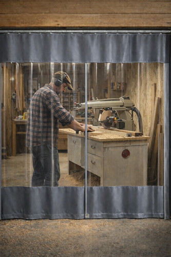 8m wood saw bench - 4m, x