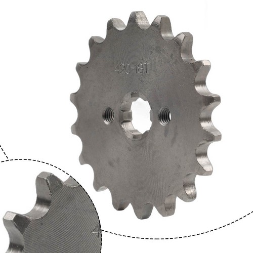 420chain 17mm 18t - 17mm, front