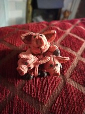 Blythe Collectibles Suede Farm Piglets.