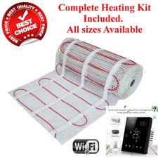 Electric Underfloor Heating mat kit 150w per m2 All Sizes in this Listing