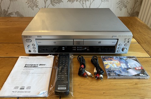 Sony rcd w100 - sony, cd