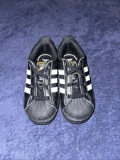 Adidas Superstar ‘Old School’ Core Black Shoes Size Toddler Size 7k