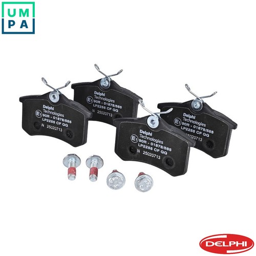 Brake pad set - brake,