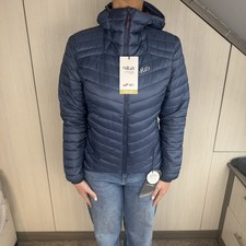 Rab Blue Hooded ‘Cirrus Alpine’ Puffer Jacket *Brand New* RRP £180