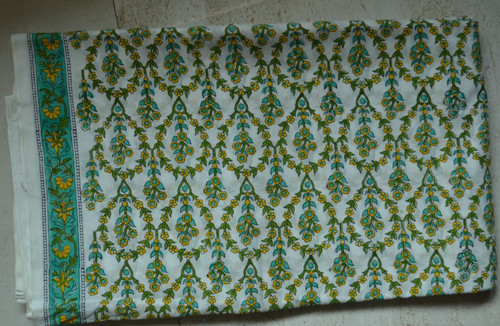 Sanganeri hand block floral - block,