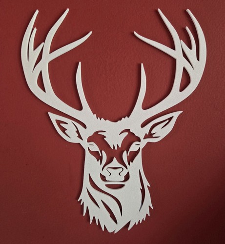 Deer head wall art - head, stag
