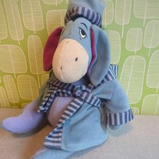  Eeyore In dressing gown Disney Winnie the Pooh soft plush toy 28cm