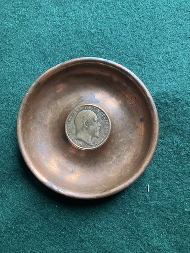 Vintage copper trinket - vintage,