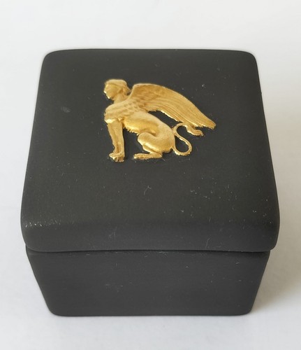 Wedgwood jasperware black and - jasperware,