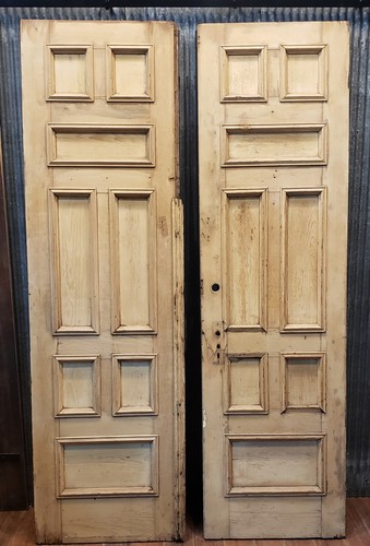 Pair newly stripped - stripped, panel