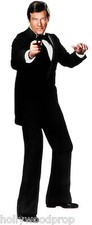 JAMES BOND 007 ROGER MOORE LIFESIZE CARDBOARD STANDUP STANDEE CUTOUT POSTER PROP