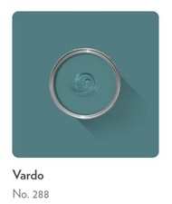 FARROW & BALL PAINT  SAMPLE 10ML - VARDO  # 288  ESTATE EMULSION 
