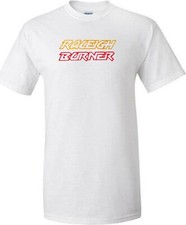 bmx raleigh burner inverted logo t shirt