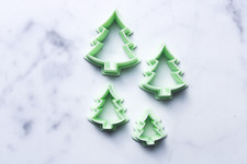 Christmas Tree Polymer Clay Cutter | Cookie cutters | Earrings | Fondant