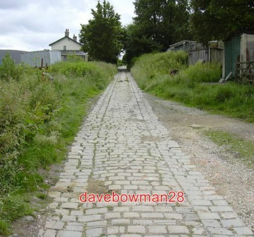Photo disused tram track - ,