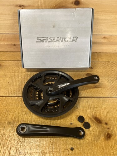 Suntour chainwheel set - suntour, set:
