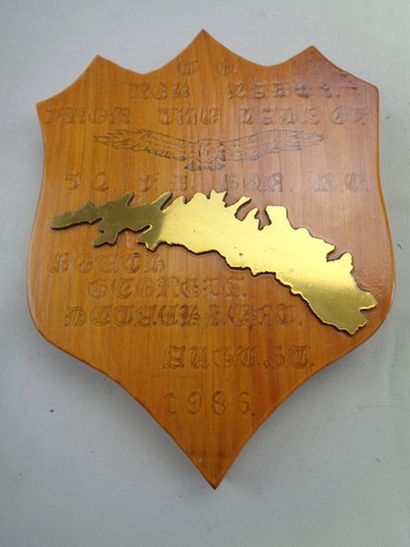 Military wooden wall - military, plaque