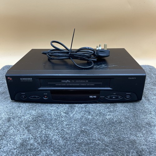 Schneider svc215 vcr vhs video - schneider,