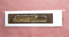 Rare Vintage "MINAMEL" Series Railway Collectors Bookmark Metal Locomotive