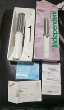 Cordless Hot Brush & Tong Set Braun Independent 2000 GCC4 ,vintage,works,Rare
