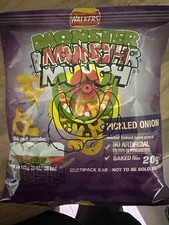 Rare monster munch pickled - monster,