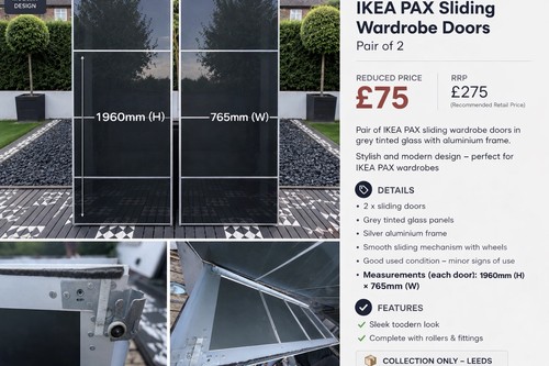 Ikea pax sliding - ikea, wardrobe