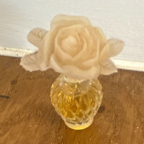 Miniature amber glass perfume - miniature,
