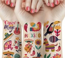 Mexican Temporary Tattoos
