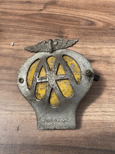 Vintage car badge - vintage, no