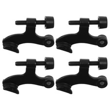  4 PCS Metal Door Stopper Heavy Duty Adjustable Hinge Top-mounted