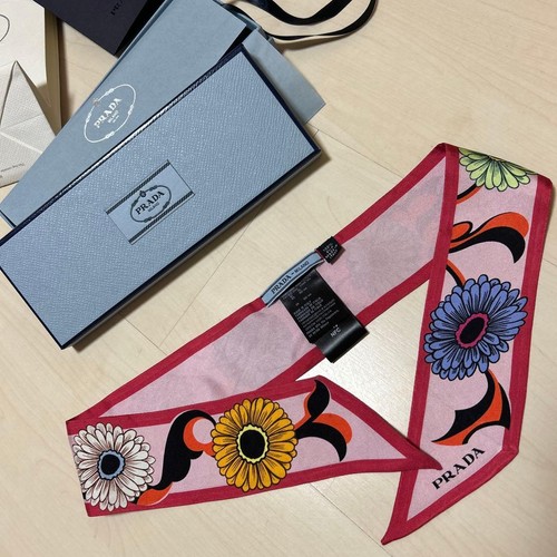 Prada printed floral twill - prada, tie