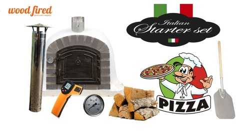 Wood fired pizza - fired, 90cm