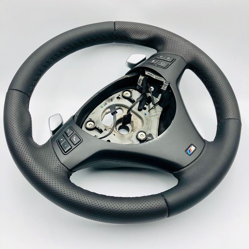 Leather steering wheel - leather, bmw