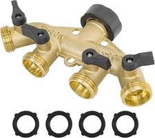 Diivoo Hose Splitter 4 Way
