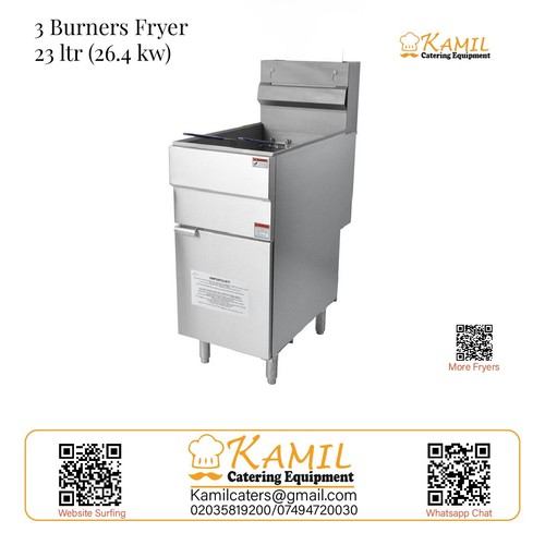 Commercial gas fryer single - commercial,