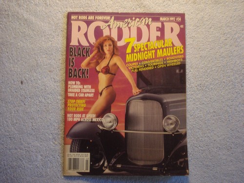 American rodder 1992 march - american,
