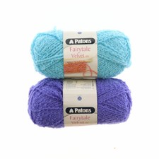 Patons Fairytale Velvet DK 2 Of Each In Shades 4328 & 4333 (4 x 50g Balls) 