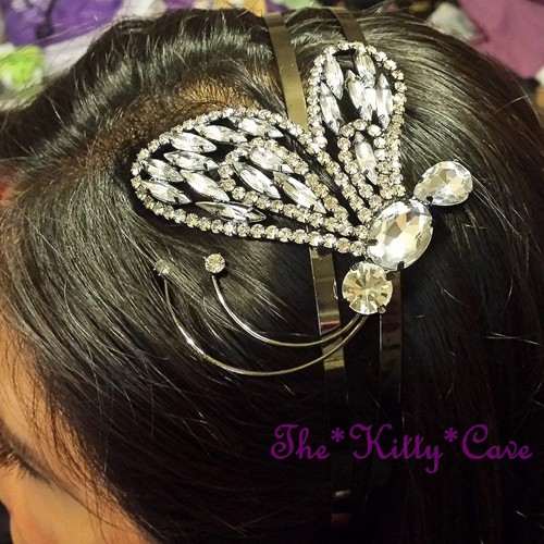 Nouveau butterfly statement - butterfly,