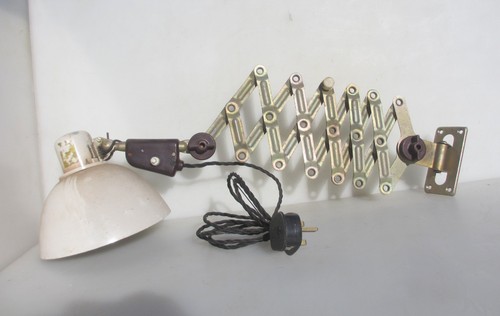 Vintage industrial german - vintage, lamp