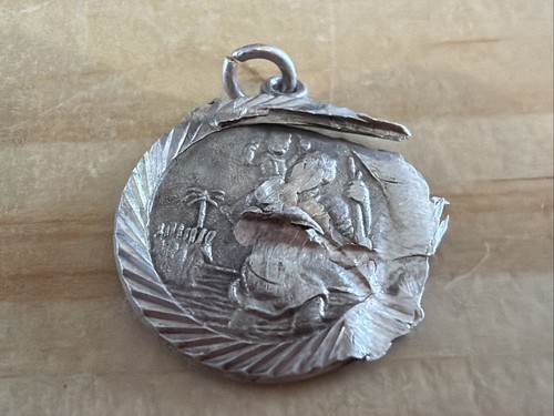 Vintage silver christopher - vintage, st