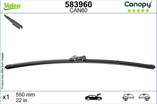 Valeo driver side wiper blades - driver,