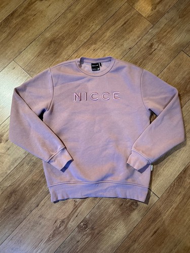 Nicce lilac sweatshirt - nicce, uk