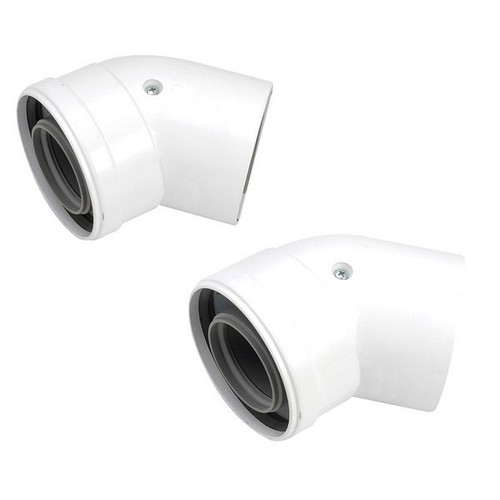 Worcester boiler flue - worcester, 45°