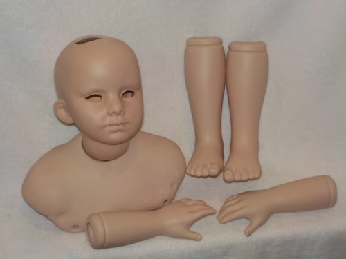 Porcelain bisque martina doll - porcelain,