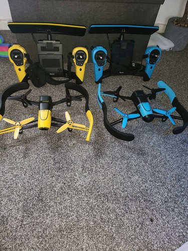 Two parrot bebop drones - parrot,
