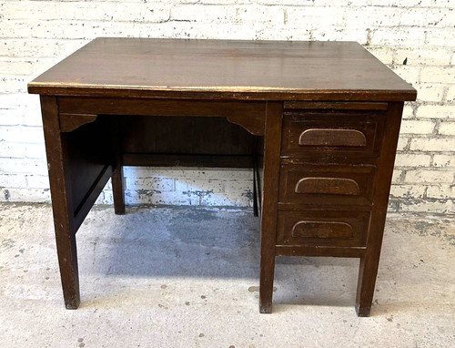 Reclaimed oak three - oak, drawer
