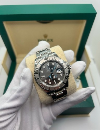 Rolex yachtmaster rhodium - rolex,