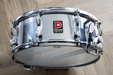 Vintage 1970s Premier '2000' Chrome over Aluminium 14x5.5" Snare Drum
