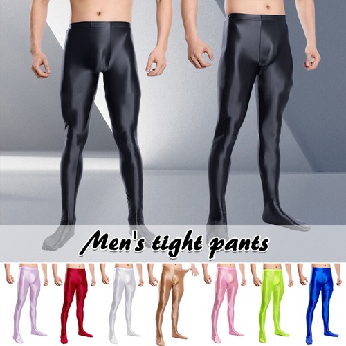 Mens oil glossy shiny stretch - oil,