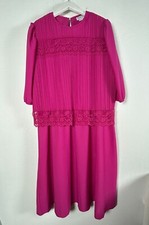 Vintage Sandi Dee Fuchsia Pink